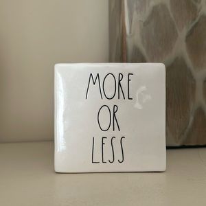 Rae Dunn Sign/Plaque/Desk Decor